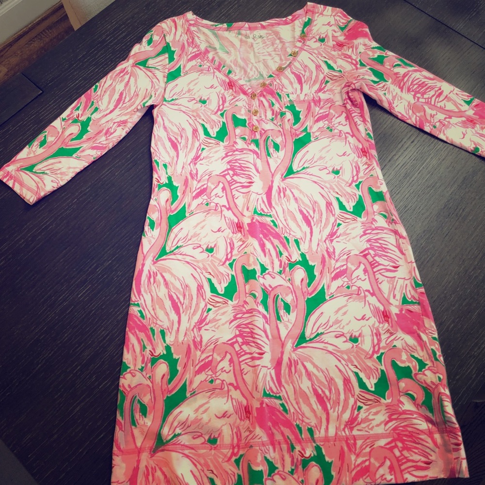 Flamingo Lily Pulitizer dress